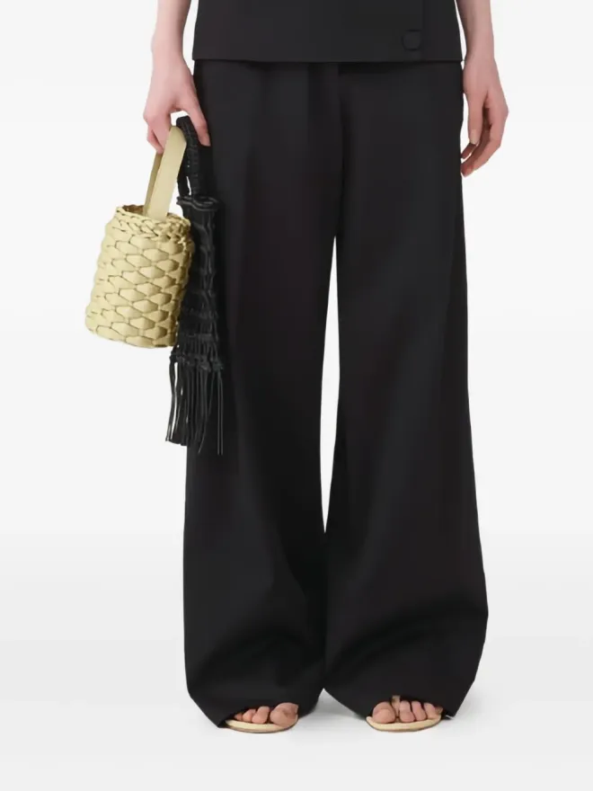 Fabiana Filippi Fabiana Filippi フラットフロントパンツの商品画像