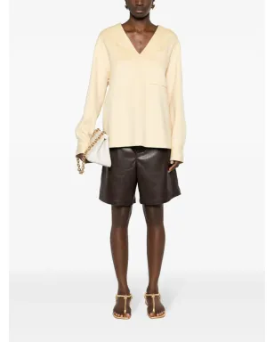 Fabiana Filippi V-neck カシミヤセーター イエロー - サムネイル2