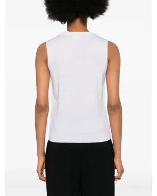 Fabiana Filippi ルレックスディテール入りの細編みトップス - サムネイル4