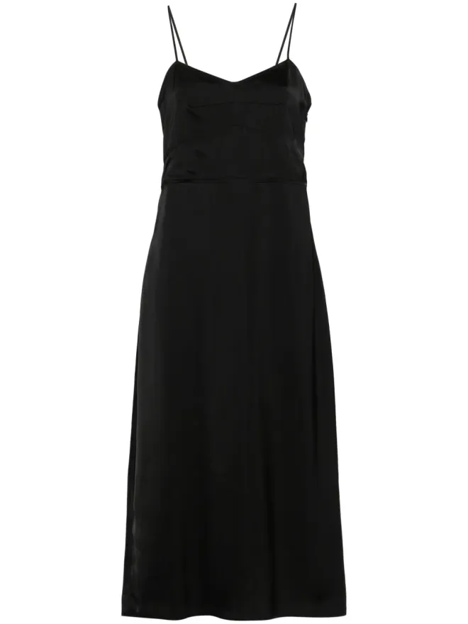 Fabiana Filippi Fabiana Filippi サテン スリップドレスの商品画像