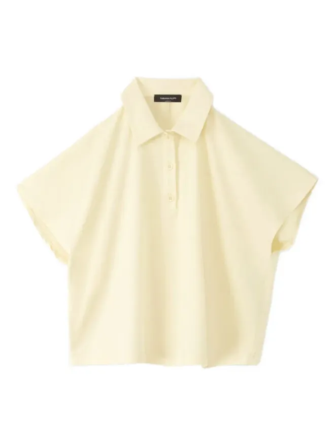 Fabiana Filippi Fabiana Filippi 半袖ポロトップ - イエローの商品画像