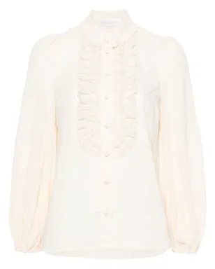 ZIMMERMANN ラッフルディテール コットントップス - サムネイル1
