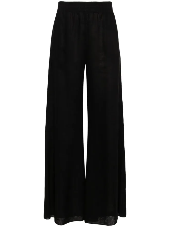 Fabiana Filippi Fabiana Filippi ワイドレッグパンツ ブラックの商品画像