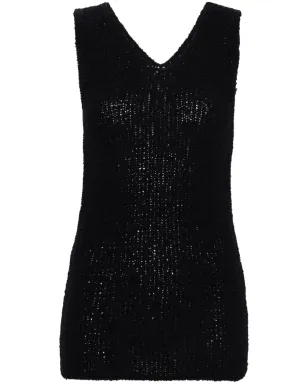 Fabiana Filippi V-neck ブークレ タンクトップ - サムネイル1