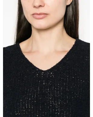 Fabiana Filippi V-neck ブークレ タンクトップ - サムネイル5