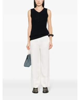 Fabiana Filippi V-neck ブークレ タンクトップ - サムネイル2