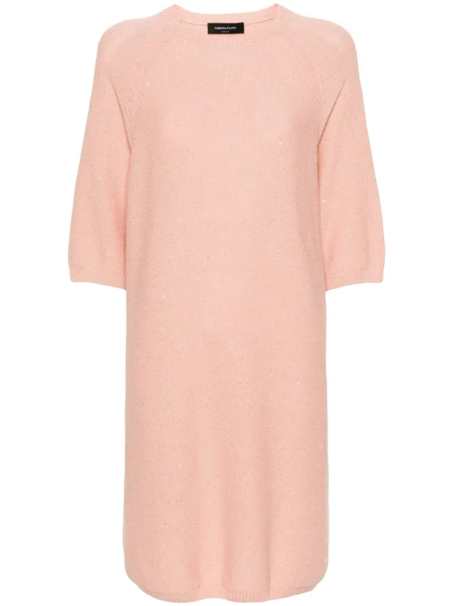 Fabiana Filippi Fabiana Filippi スパンコール付きニットワンピースの商品画像