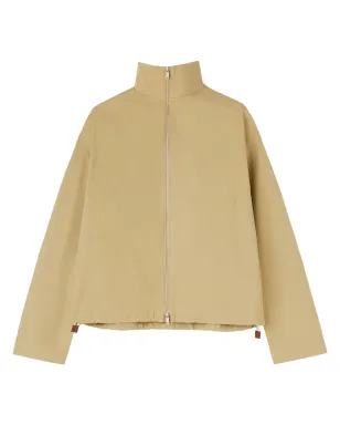Jil Sander ジップアップ コットン ボンバージャケット - ニュートラルカラー - サムネイル1
