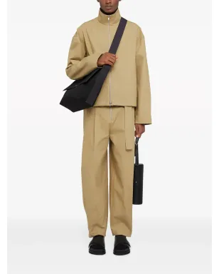 Jil Sander ジップアップ コットン ボンバージャケット - ニュートラルカラー - サムネイル2