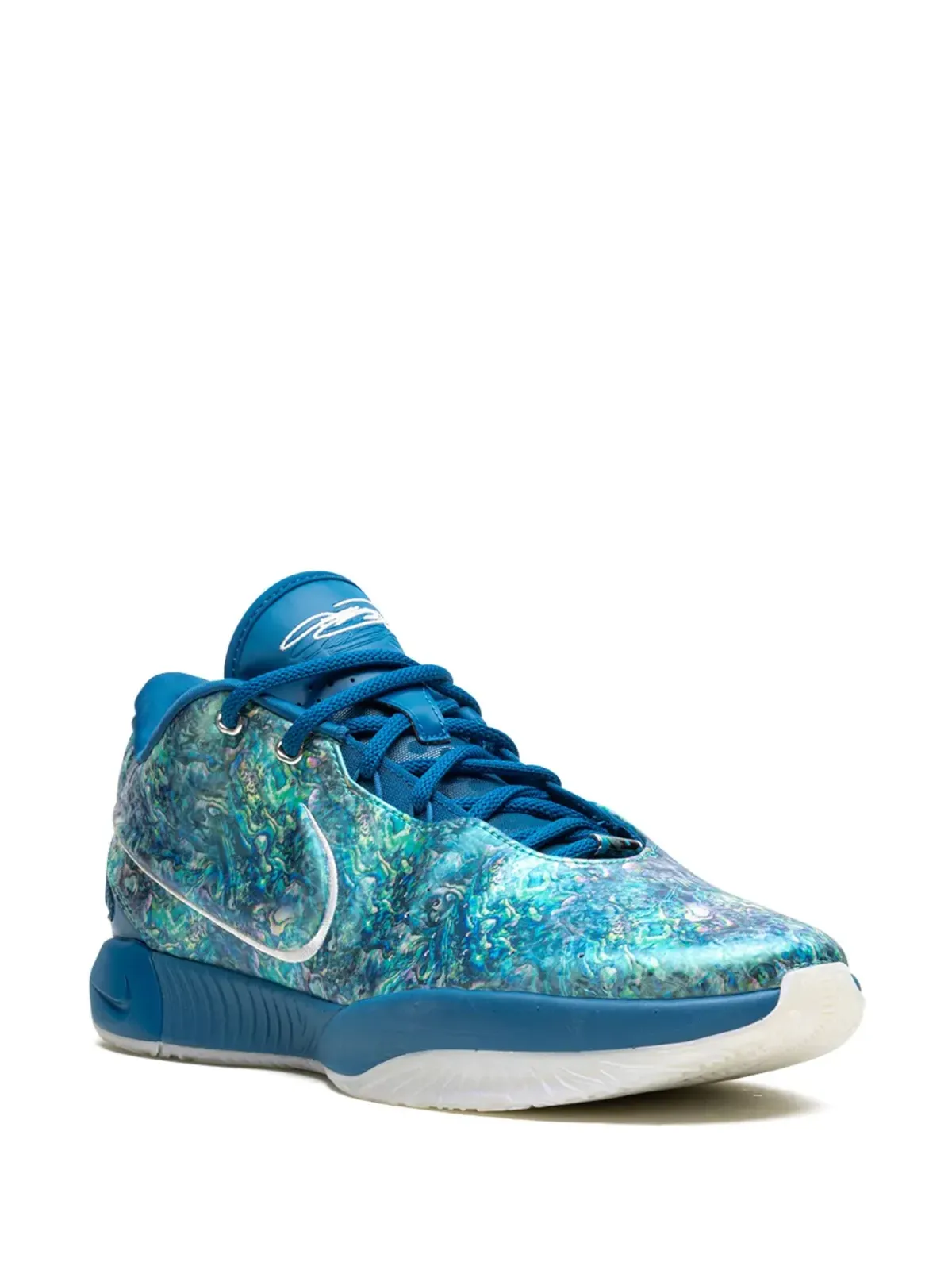 Nike LeBron 21 "Abalone" スニーカー ブルー - 画像2