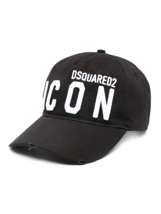 Dsquared2 DSQUARED2 BE Icon ベースボールキャップ - ブラックの商品画像