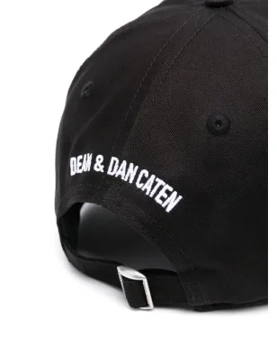 DSQUARED2 BE Icon ベースボールキャップ - ブラック - サムネイル2