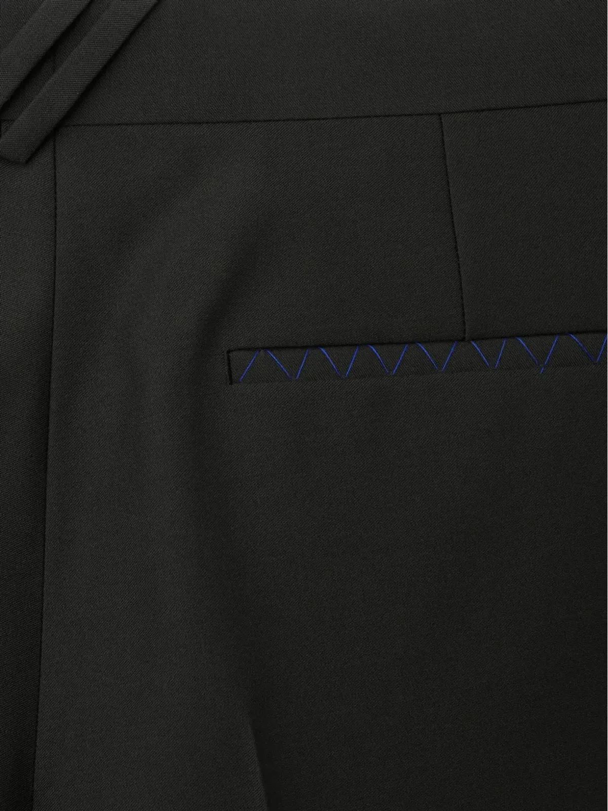 Burberry ウールのテーラードパンツ - ブラック - 画像5