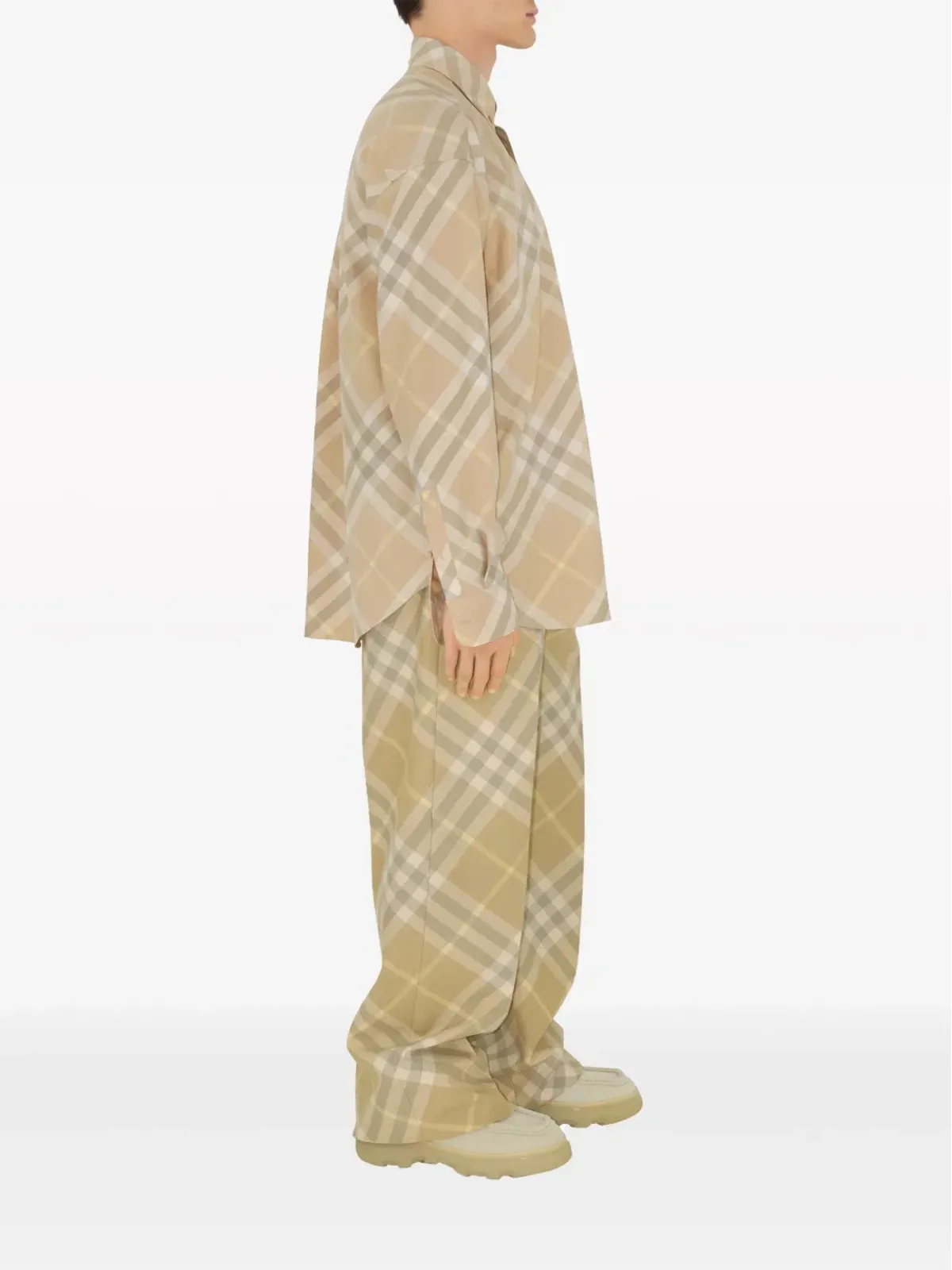 Burberry ビンテージ チェック コットン シャツ - ニュートラルカラー - 画像3
