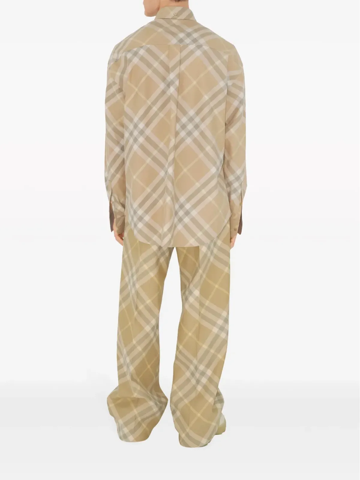 Burberry ビンテージ チェック コットン シャツ - ニュートラルカラー - 画像4