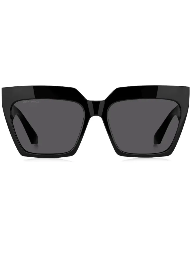 ETRO ETRO テーラリング キャットアイ サングラス ブラックの商品画像