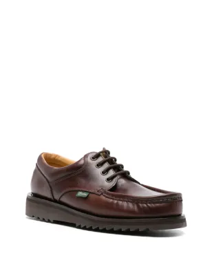 Paraboot Thiers レザー ボートシューズ - ブラウン - サムネイル2