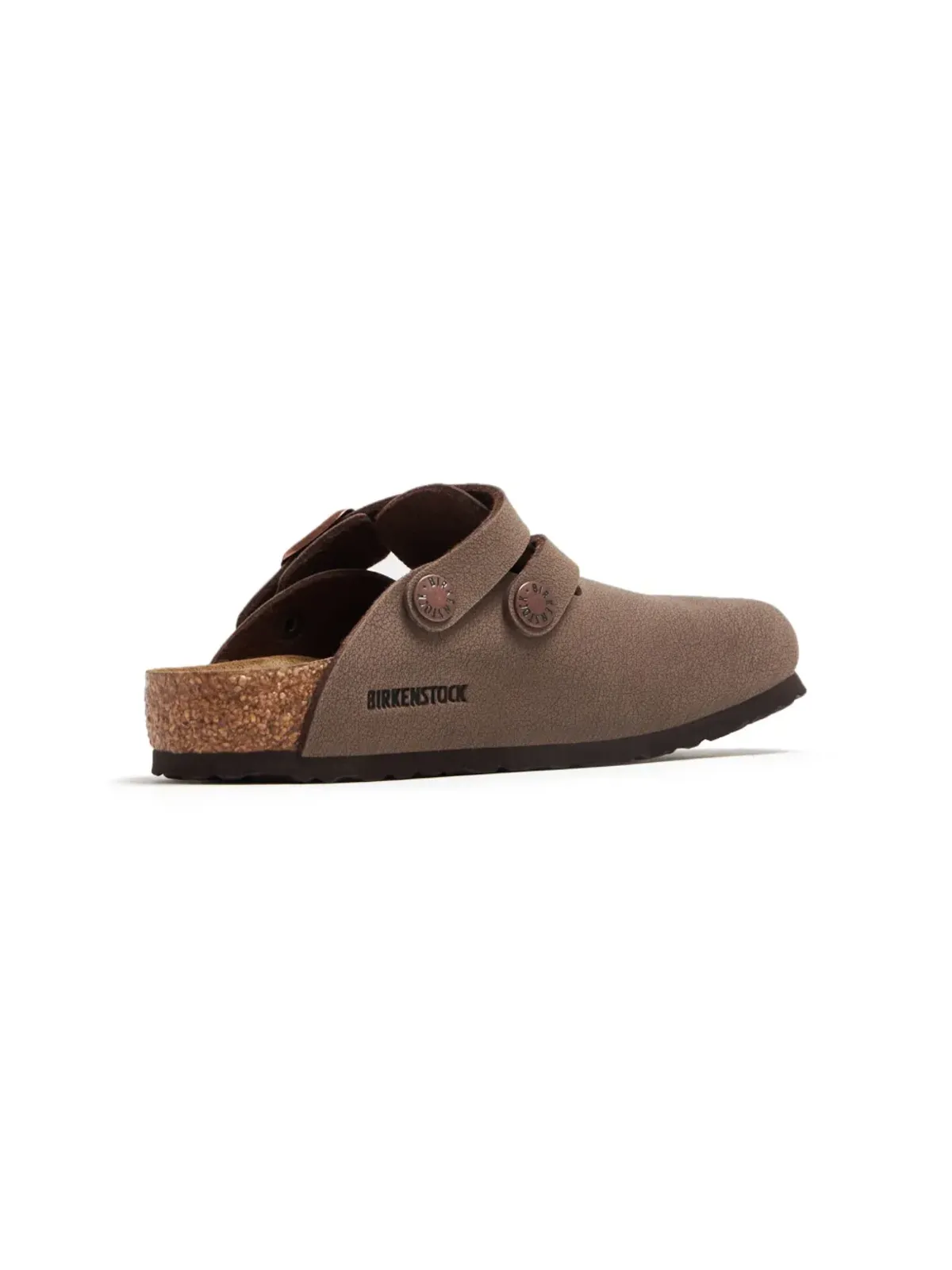 Birkenstock Kids Kay ダブルバックル クロッグ ブラウン - 画像4