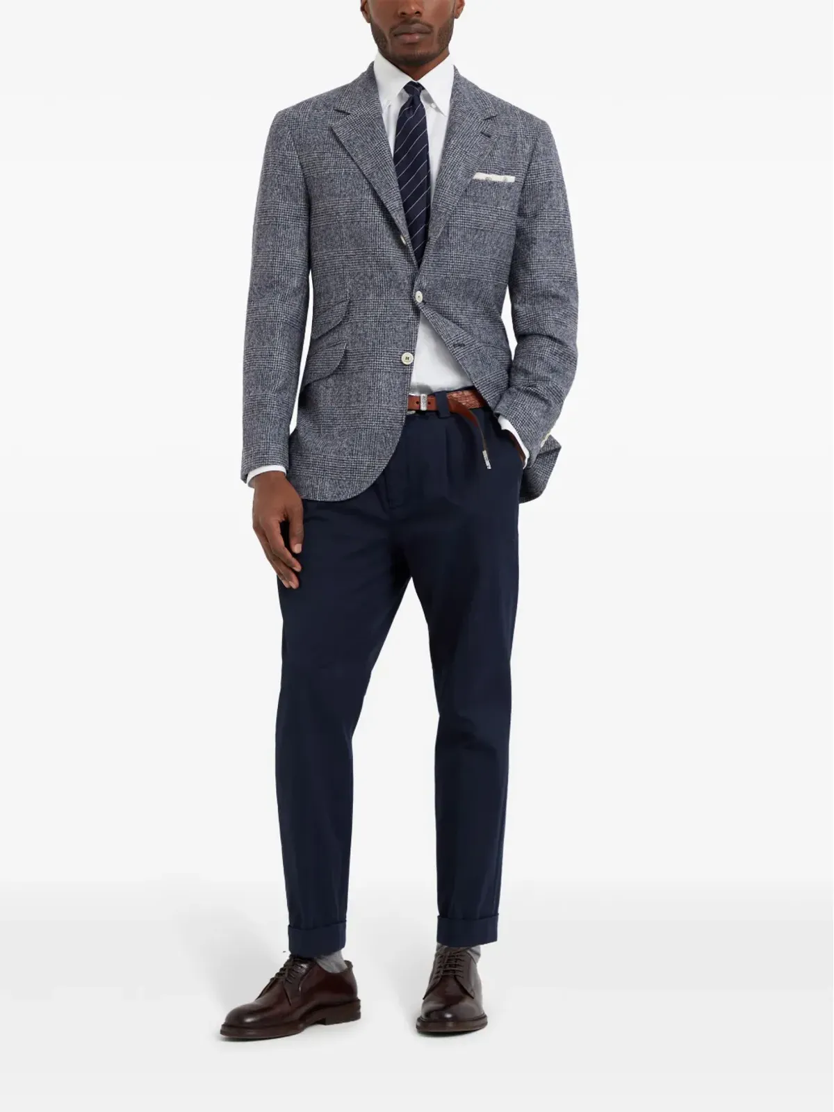 Brunello Cucinelli テーパードコットンパンツ - 画像2