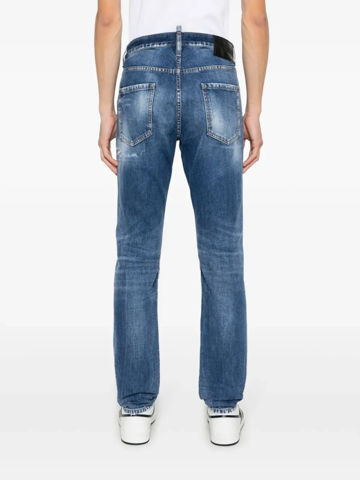 DSQUARED2 クールガイ ダメージジーンズ ブルー - 画像4
