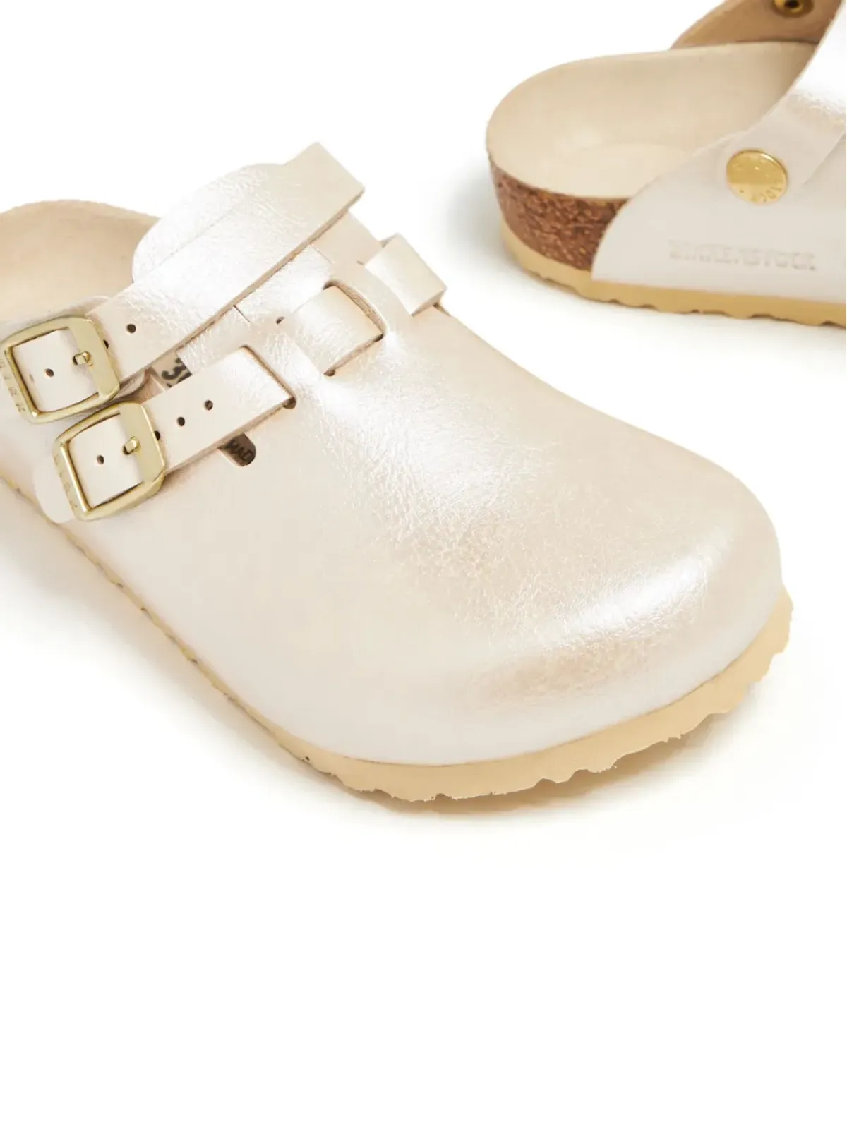 Birkenstock Kids Kay Kids Birko-Flor スリップオン クロッグ - 画像2
