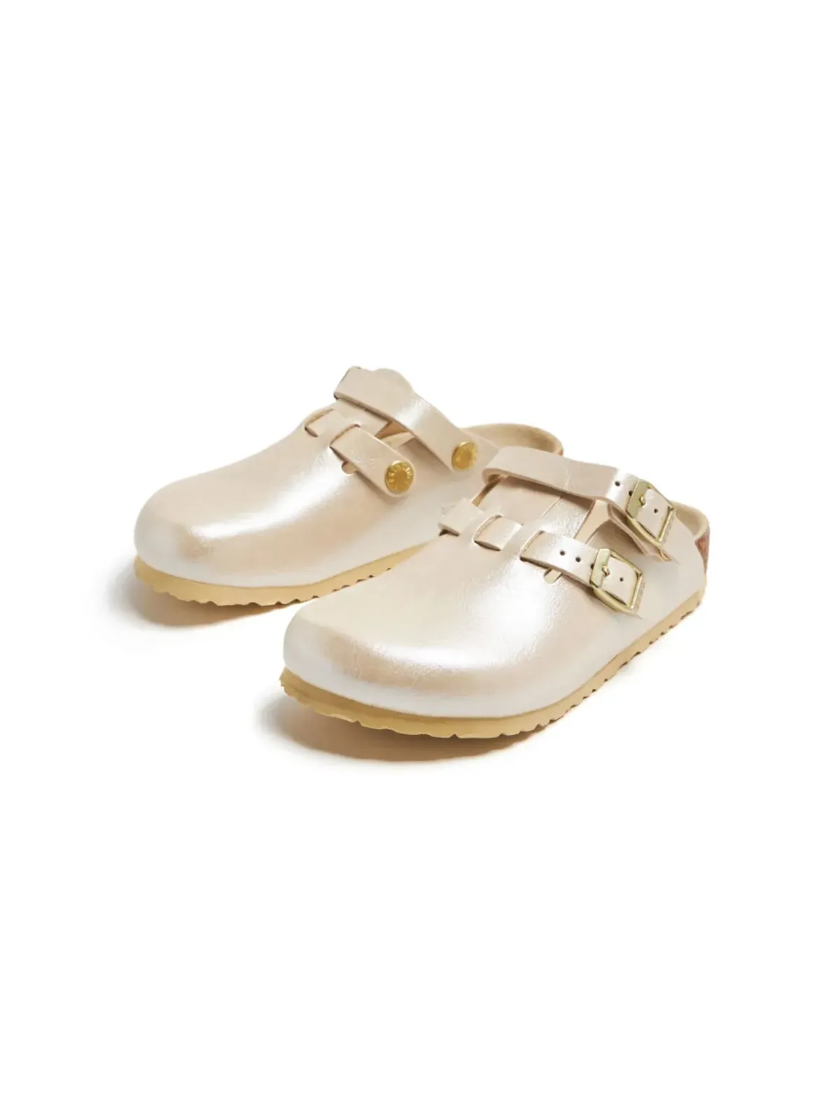 Birkenstock Kids Kay Kids Birko-Flor スリップオン クロッグ - 画像4