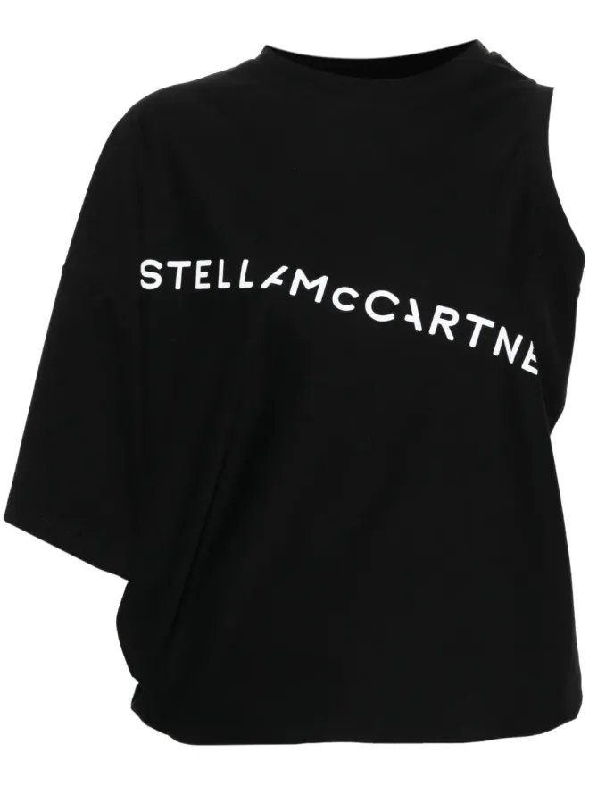 Stella McCartney Stella McCartney アシンメトリック コットン トップの商品画像
