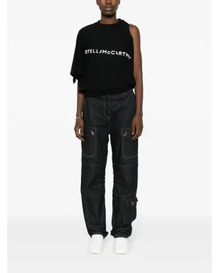 Stella McCartney アシンメトリック コットン トップ - サムネイル2
