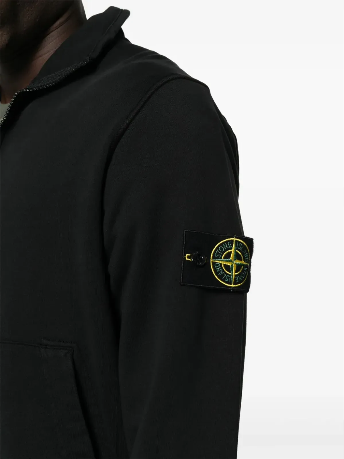 Stone Island コットンジャージー カーディガン - 画像5