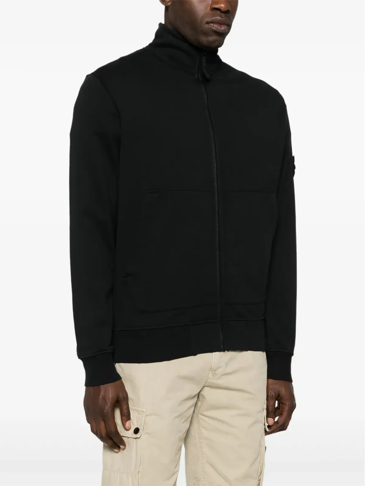 Stone Island コットンジャージー カーディガン - 画像3