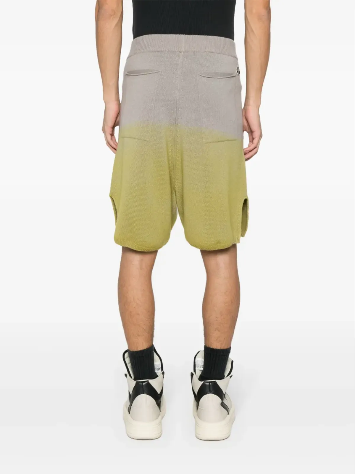 Moncler + Rick Owens グラデーションカシミアショーツ - Grey - 画像5