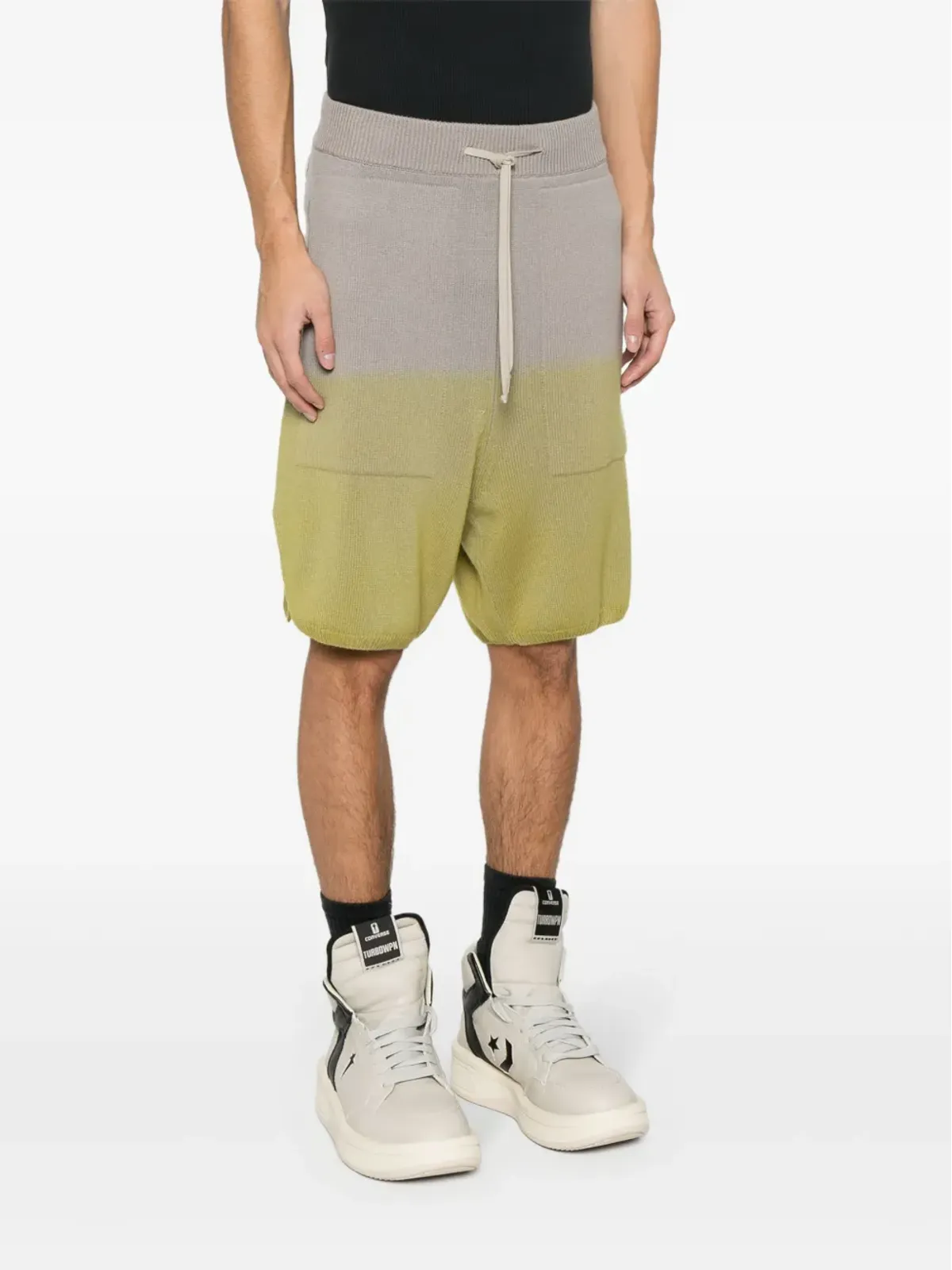 Moncler + Rick Owens グラデーションカシミアショーツ - Grey - 画像4