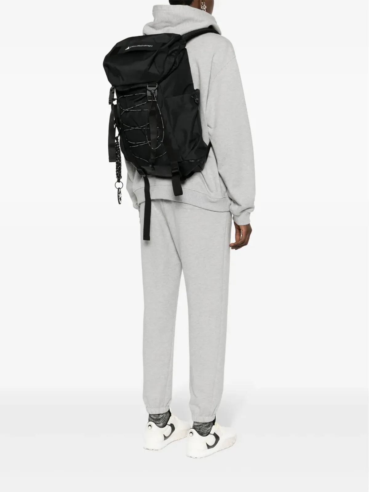 adidas x Stella McCartney ロゴプリント バックパック - 画像2