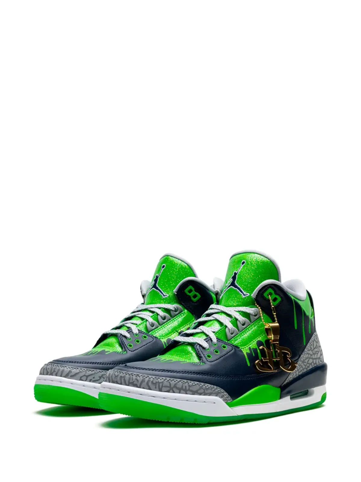 Jordan 3 レトロ「Doernbecher Hugo」スニーカー ブルー - 画像5