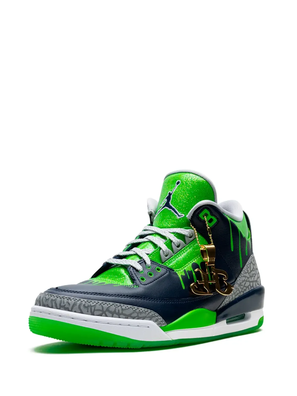 Jordan 3 レトロ「Doernbecher Hugo」スニーカー ブルー - 画像4