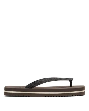 Brunello Cucinelli モニリ付きフリップフロップ ブラウン - サムネイル1