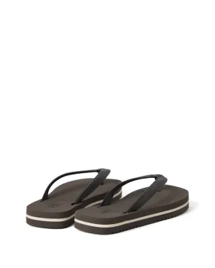 Brunello Cucinelli モニリ付きフリップフロップ ブラウン - サムネイル3