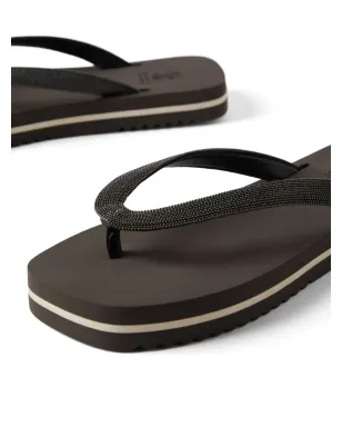 Brunello Cucinelli モニリ付きフリップフロップ ブラウン - サムネイル4