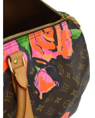 Louis Vuitton ビンテージ x Stephen Sprouse 2008 Keepall 50 トラベルバッグ - ブラウン - サムネイル4