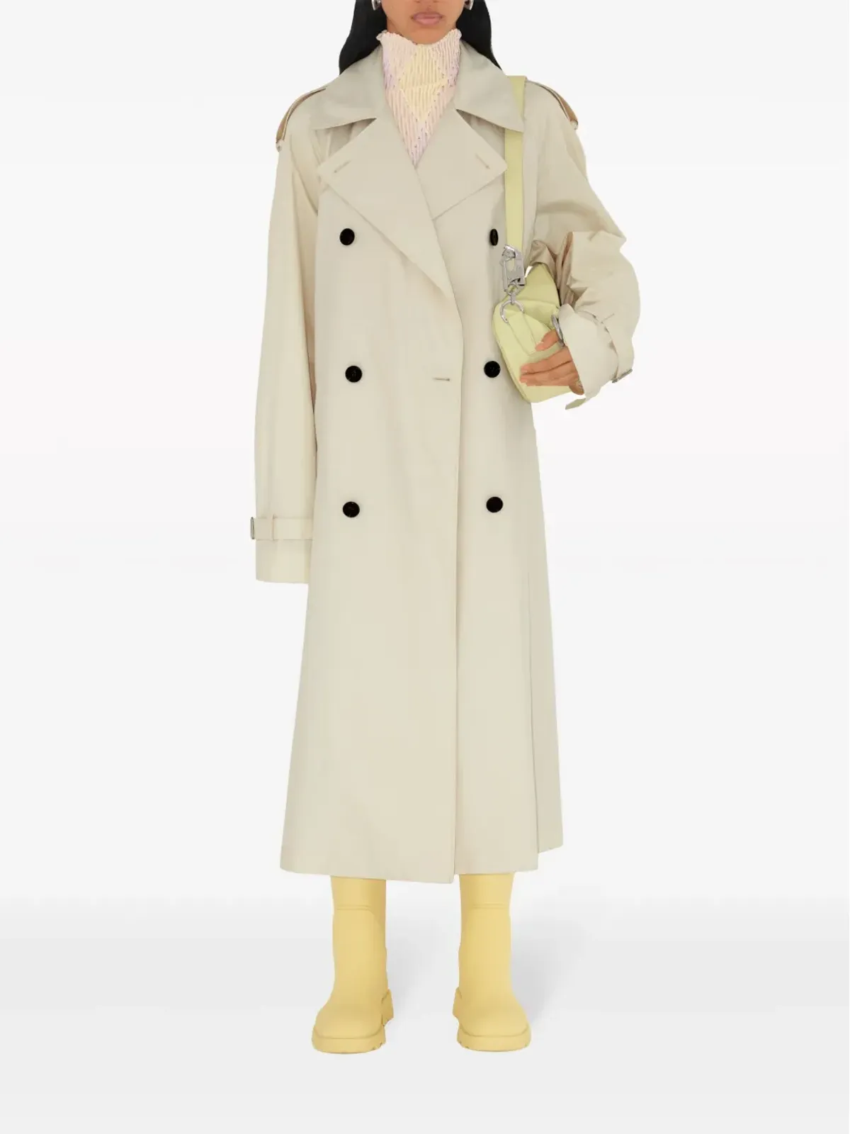 Burberry ナイトレザー クロスボディバッグ - ニュートラル - 画像3