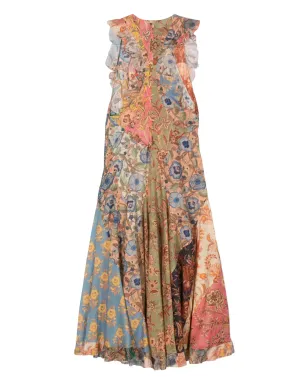 ZIMMERMANN ジュニー フローラルプリント コットン ミディドレス - サムネイル2