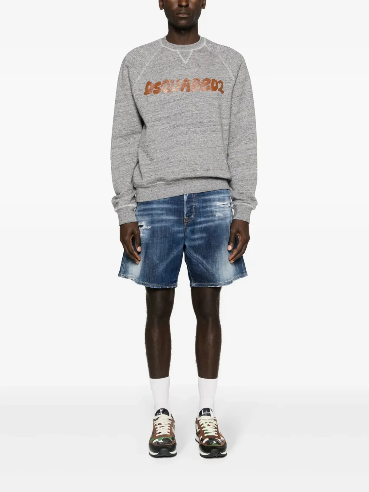 DSQUARED2 クール ロゴプリント スウェットシャツ - 画像2