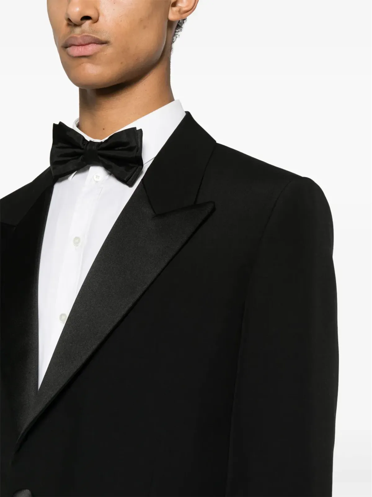 Givenchy ピークドラペル・シングルブレスト ウール ブレザー - 画像5