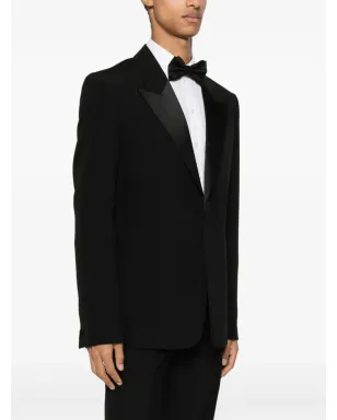 Givenchy ピークドラペル・シングルブレスト ウール ブレザー - サムネイル3