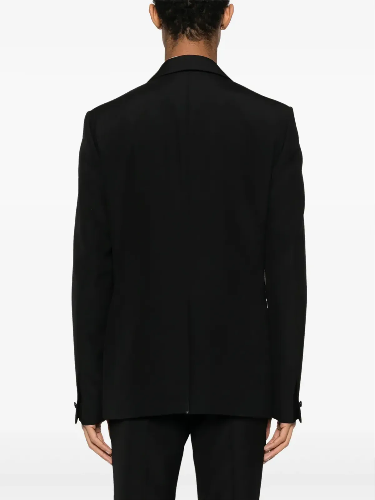 Givenchy ピークドラペル・シングルブレスト ウール ブレザー - 画像4