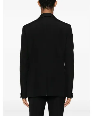 Givenchy ピークドラペル・シングルブレスト ウール ブレザー - サムネイル4