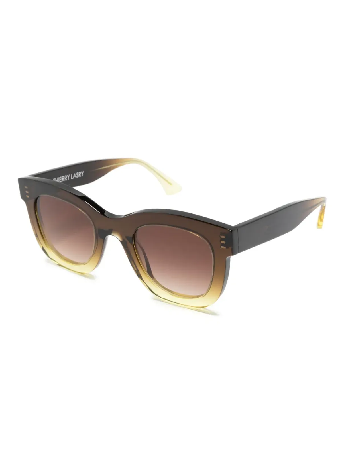 Thierry Lasry Gambly 矩形フレーム サングラス - 画像2