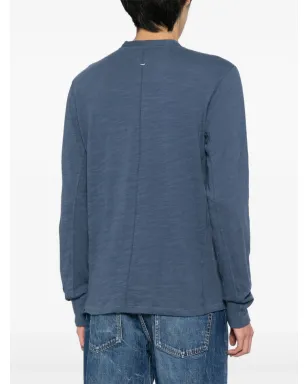 rag & bone コットン ヘンリーネックTシャツ - サムネイル4