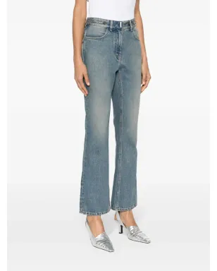 Givenchy 4Gモチーフ ストレートジーンズ - ブルー - サムネイル3