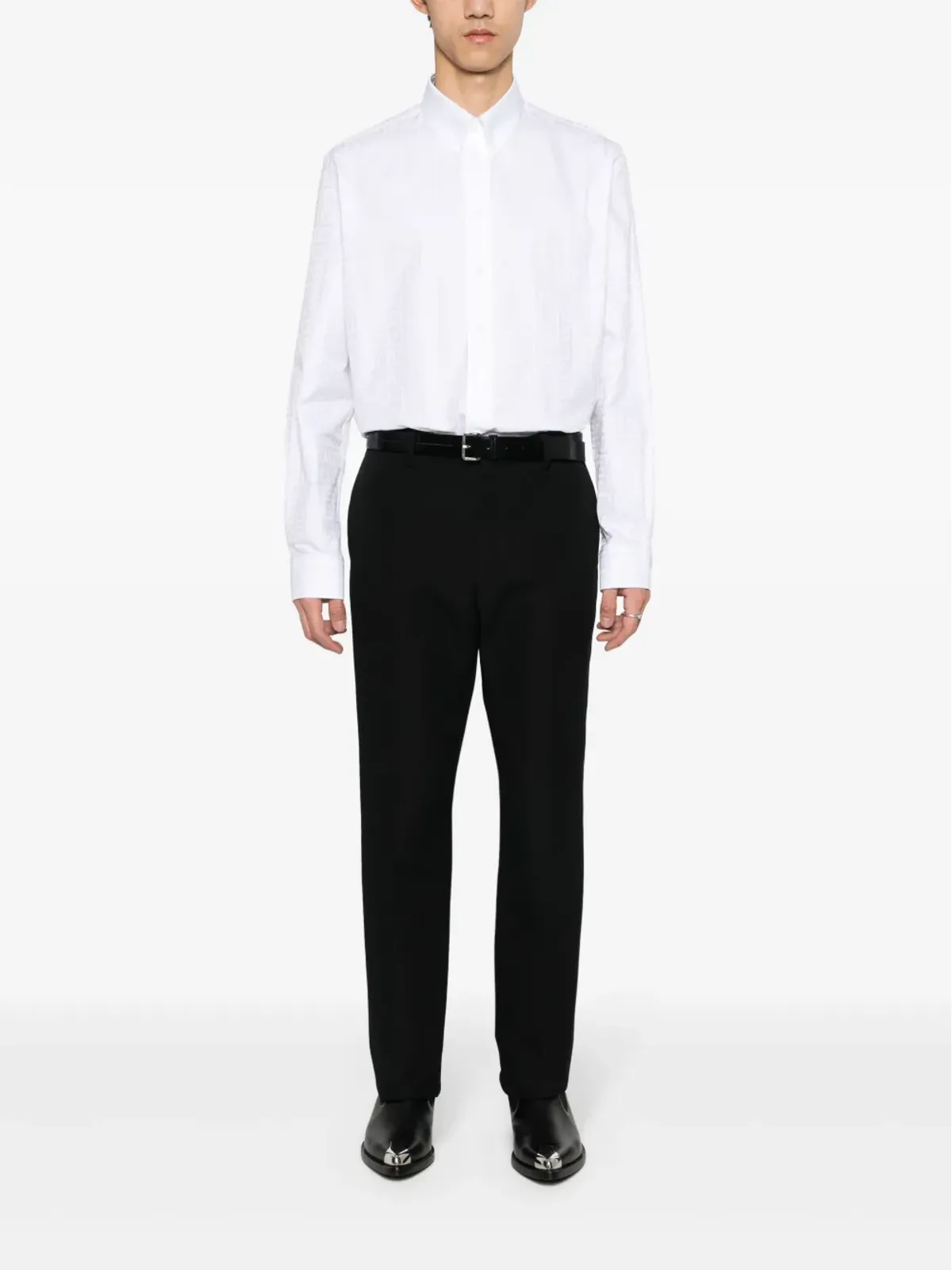Givenchy 4Gモチーフ コットン シャツ - 画像2